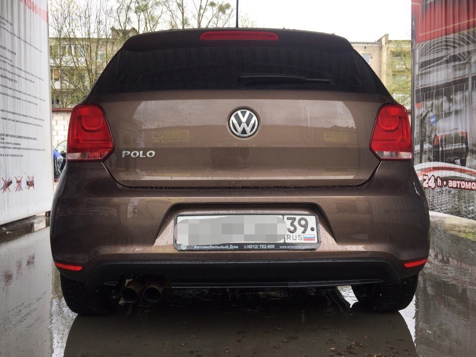 Volkswagen Polo хэтчбек сзади