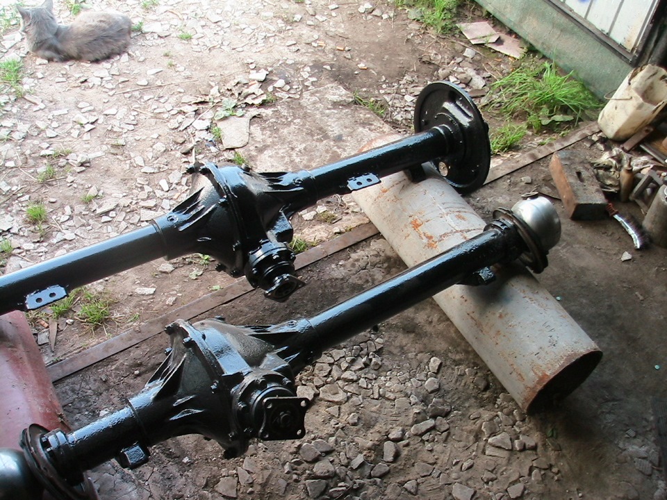 Переборка мостов — УАЗ 469, 2,7 л, 1979 года | своими руками | DRIVE2