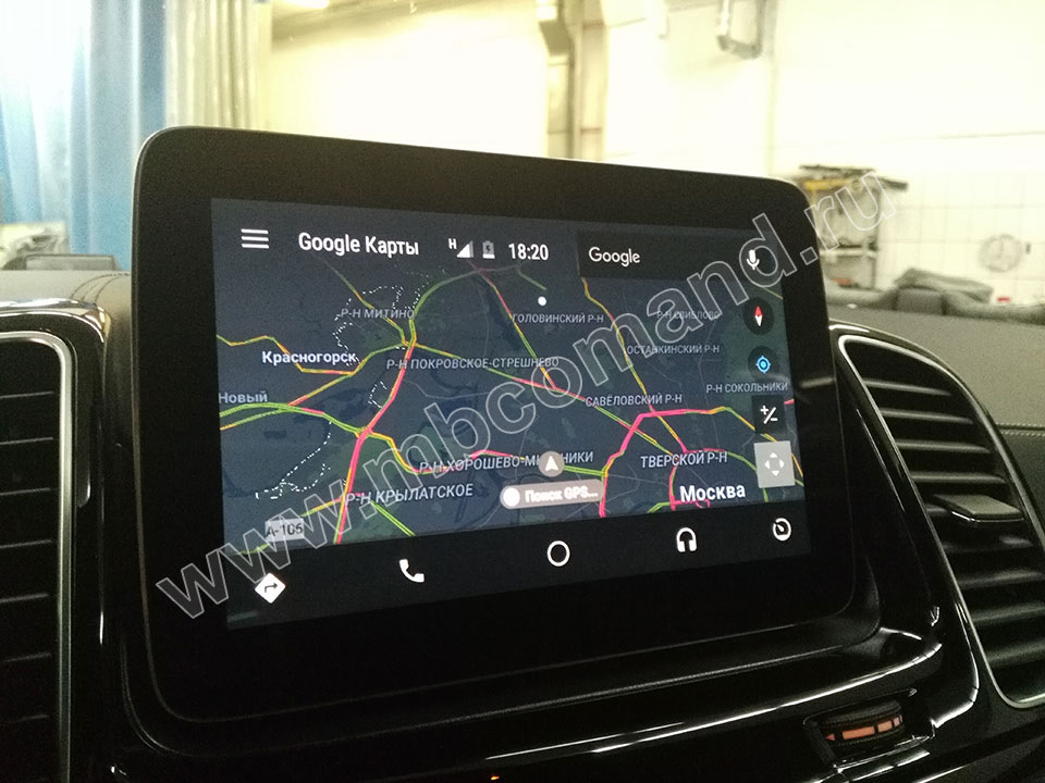 Apple CarPlay на Мерседес GLE + Android Auto — MB Comand на DRIVE2