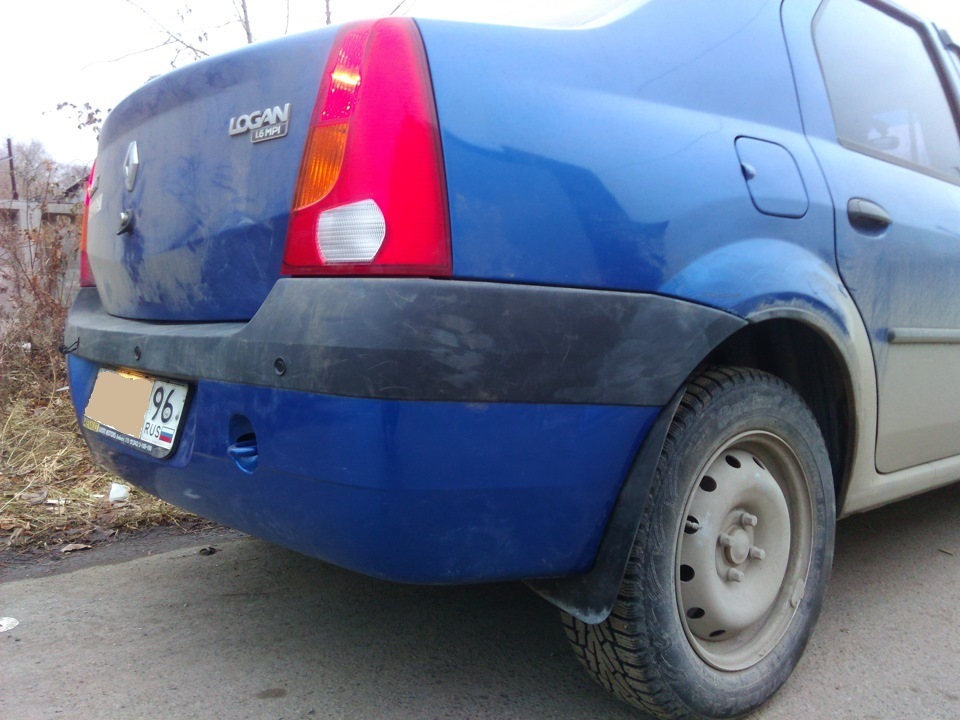 Правка опы + Клиренс — Renault Logan (1G), 1,6 л, 2007 года | кузовной ...