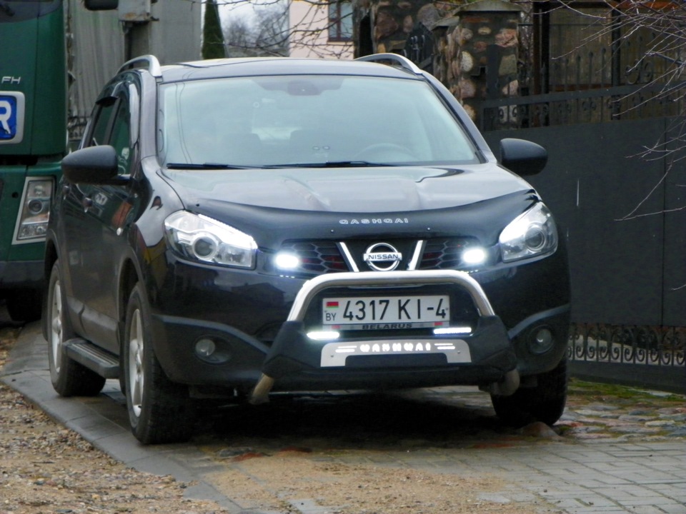 ходовые огни ниссан кашкай
