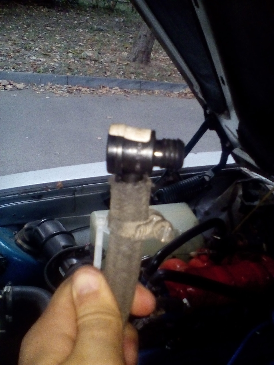 Замена клапана на ВУТе и примерка тройника на пароотводящий шланг ...