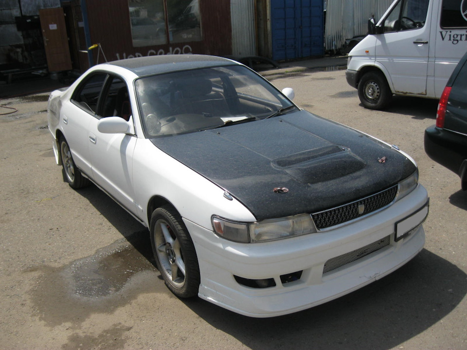 Замена капота и крышки багажника — Toyota Chaser (90), 2,5 л, 1993 года ...