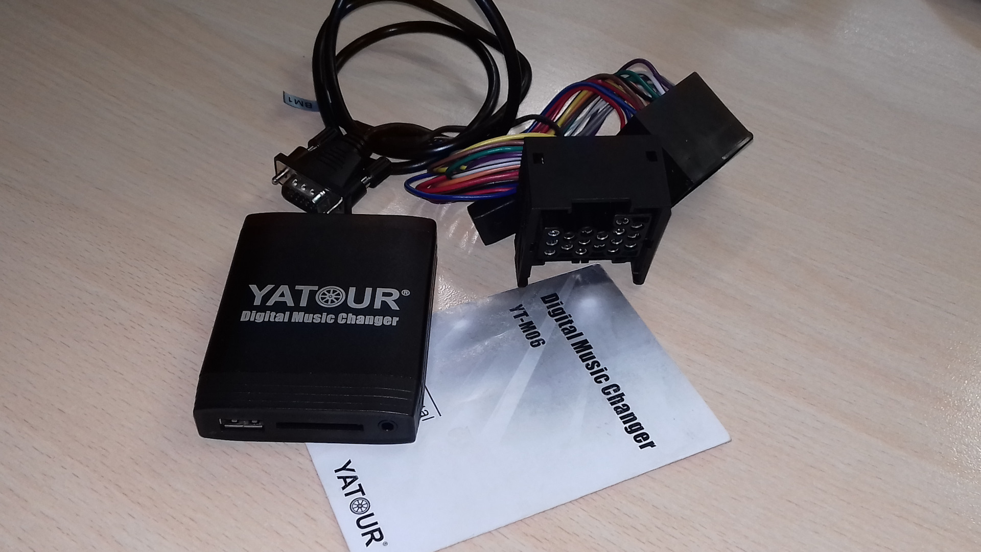Дополнение к штатной магнитоле CD43. YATOUR YT-M06 — BMW 5 series ...