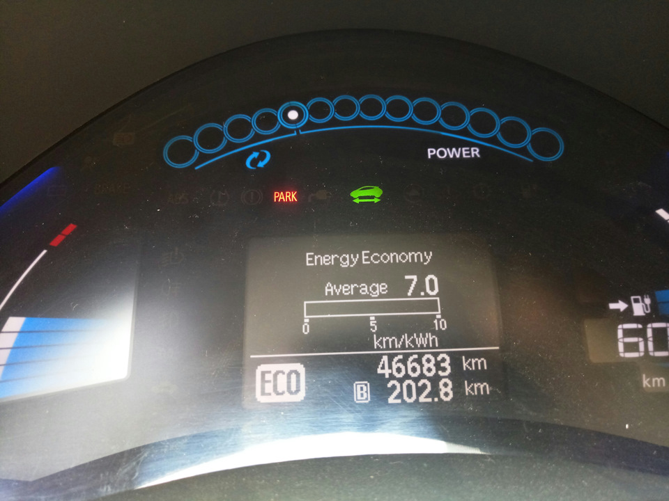 Моргает ready nissan leaf