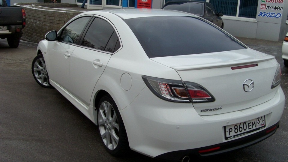 Mazda 6 GH белая