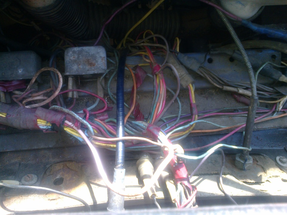 Проводка — ИЖ Москвич 412, 1,5 л, 1983 года | электроника | DRIVE2