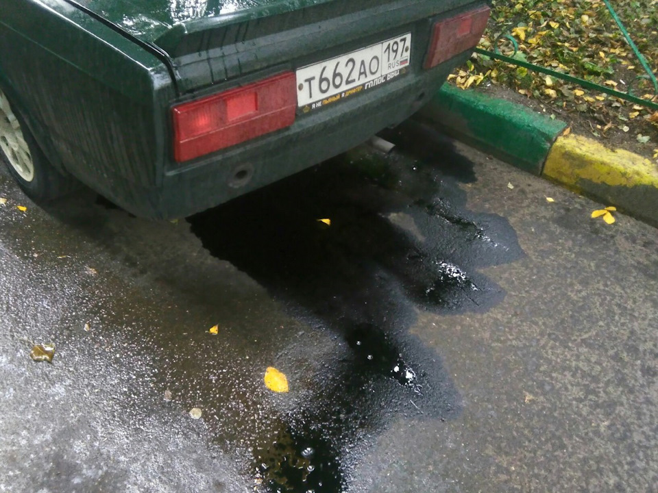 Потек топливный бак. Впечатления о масле Neste. — Lada 2105, 1,6 л ...
