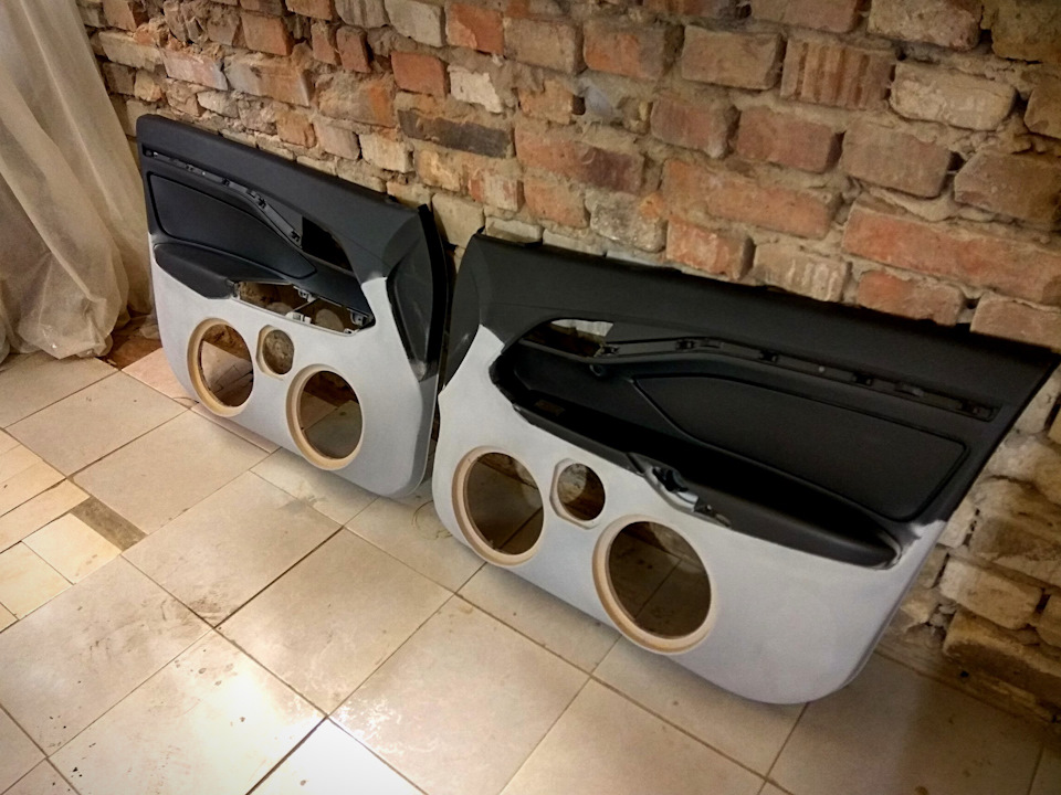 Дверная карта веста автозвук