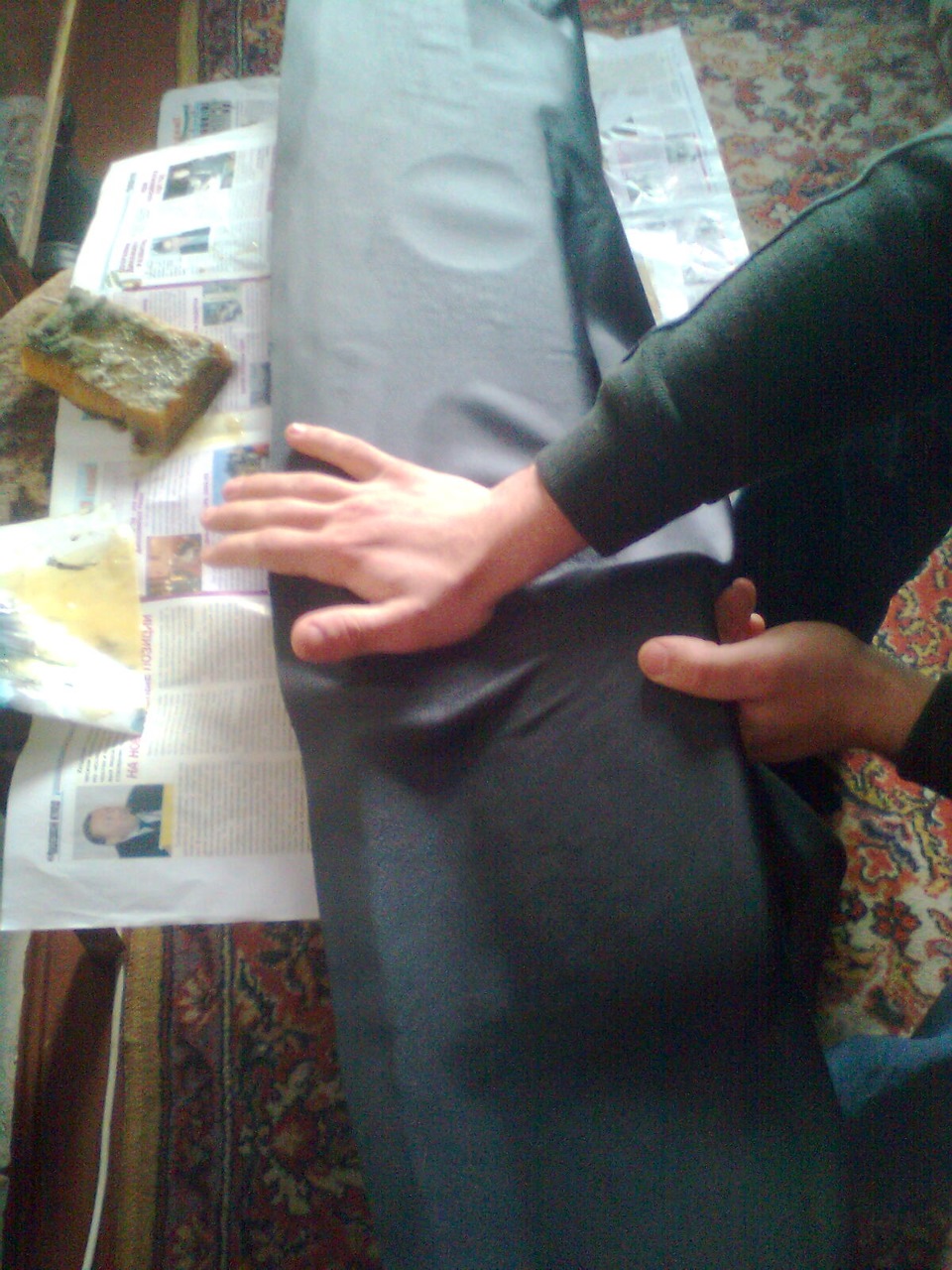 Обтяжка торпеды — Lada 21013, 1,6 л, 1984 года | тюнинг | DRIVE2