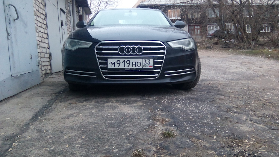 Вопрос по решетке радиатора — Audi A6 (C7), 2 л, 2012 года | аксессуары ...