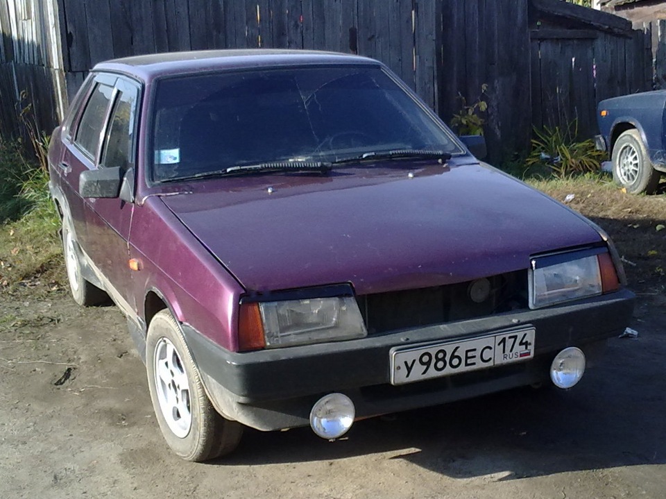 вот такой я её купил) — Lada 21099, 1,5 л, 1997 года | другое | DRIVE2