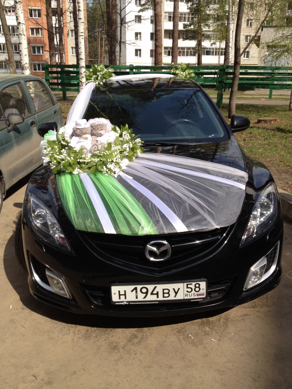 Свадебку покатал — Mazda 6 (2G) GH, 2 л, 2008 года | просто так | DRIVE2