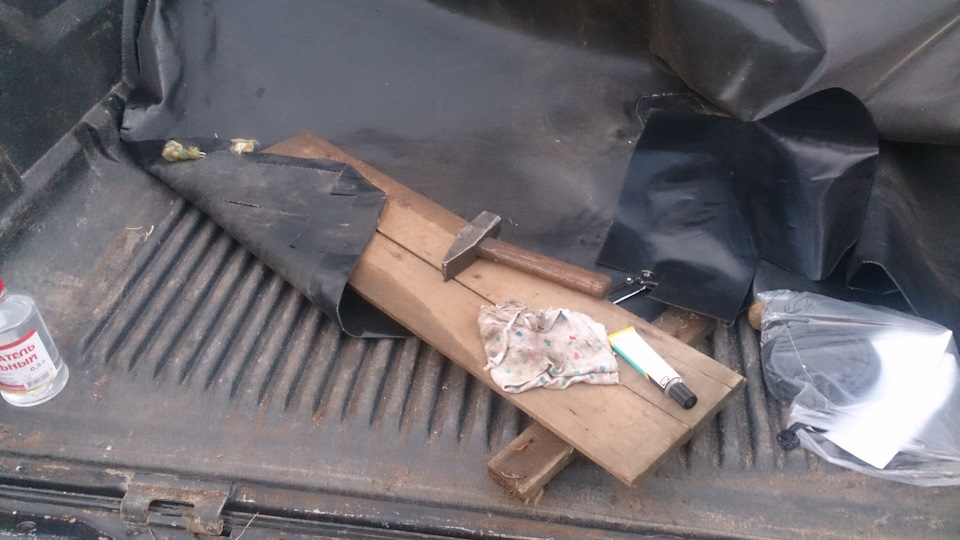 Ремонт тента — Mazda BT-50, 2,5 л, 2007 года | своими руками | DRIVE2