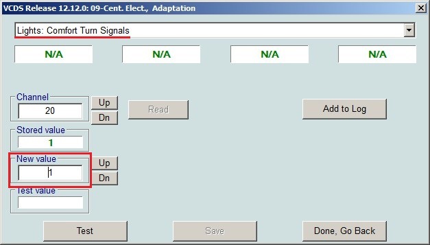Комфортный указатель поворота (активация) — Skoda Rapid (1G)