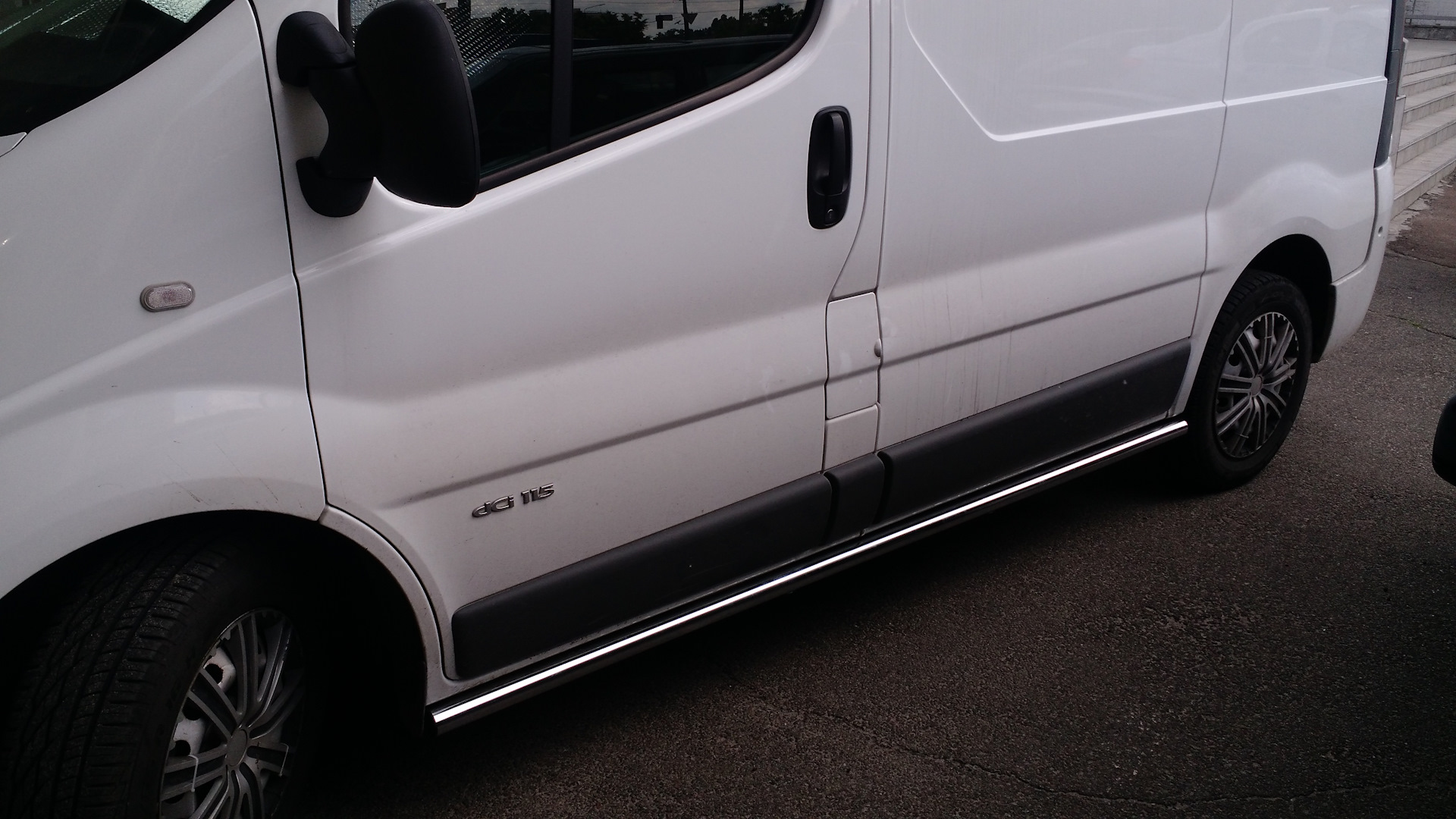 Пороги самодельные — Nissan Primastar, 2 л, 2010 года | тюнинг | DRIVE2