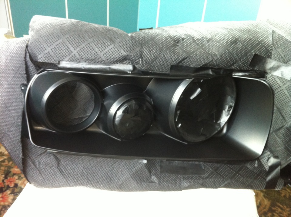 Как покрасить фары в черный, если никогда это не делал ? ч.1 — Honda ...