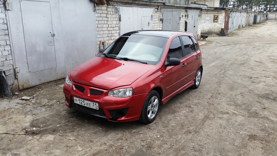 Подиумы в двери своими руками! — Lada Калина Хэтчбек (1G), 1,6 л, 2008 ...