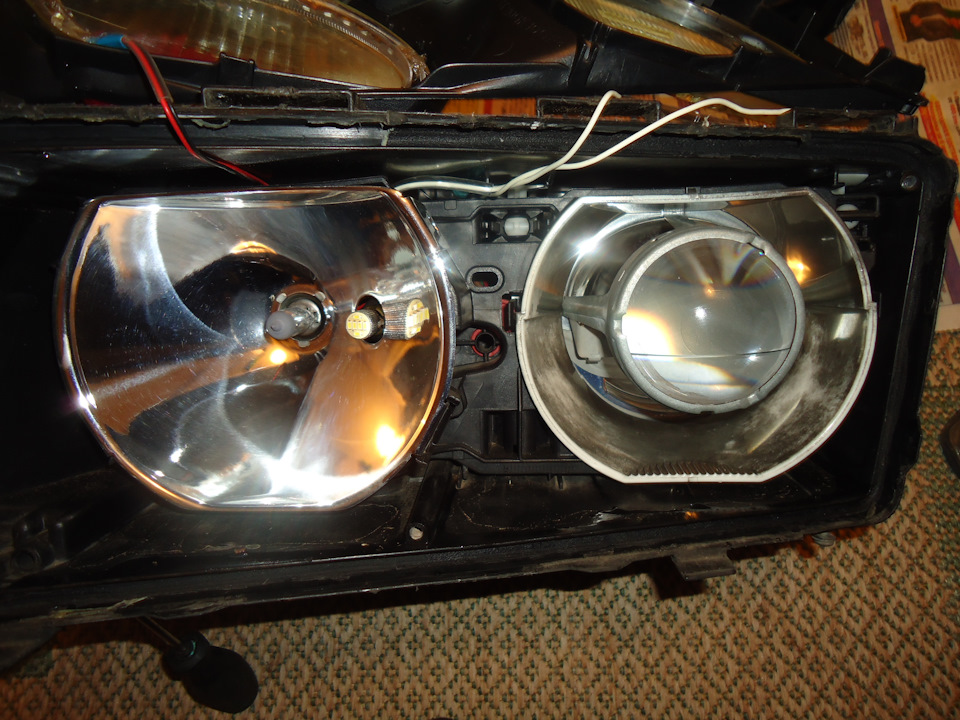 S522A Ксеноновая фара (Доработка оригиналом, без Китая) — BMW 7 series ...