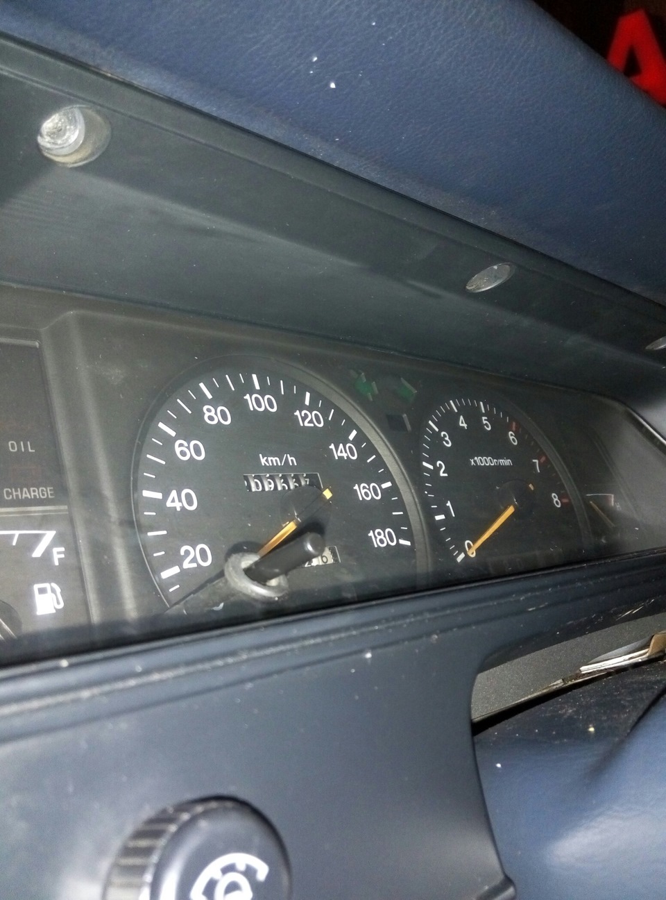 Меняем лампочки в приборке что и как. — Toyota Crown (S130), 2 л, 1995 ...