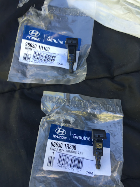 986301R100 Форсунка стеклоомывателя KIA HYUNDAI | Запчасти на DRIVE2
