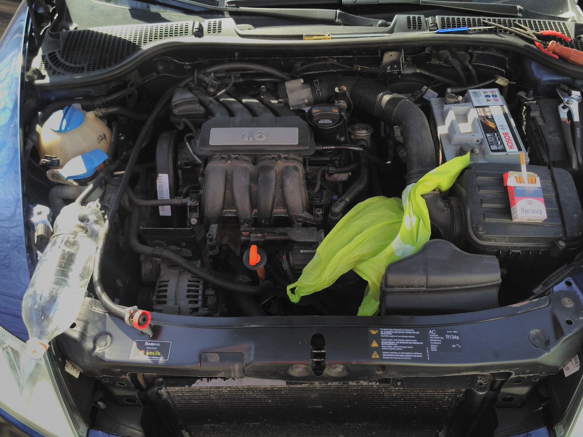 Курение вредно (нет) — Skoda Octavia A5 Mk2, 1,6 л, 2011 года | своими ...