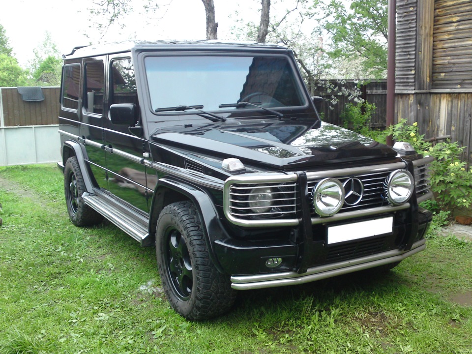 Mercedes Gelandewagen с кенгурятником