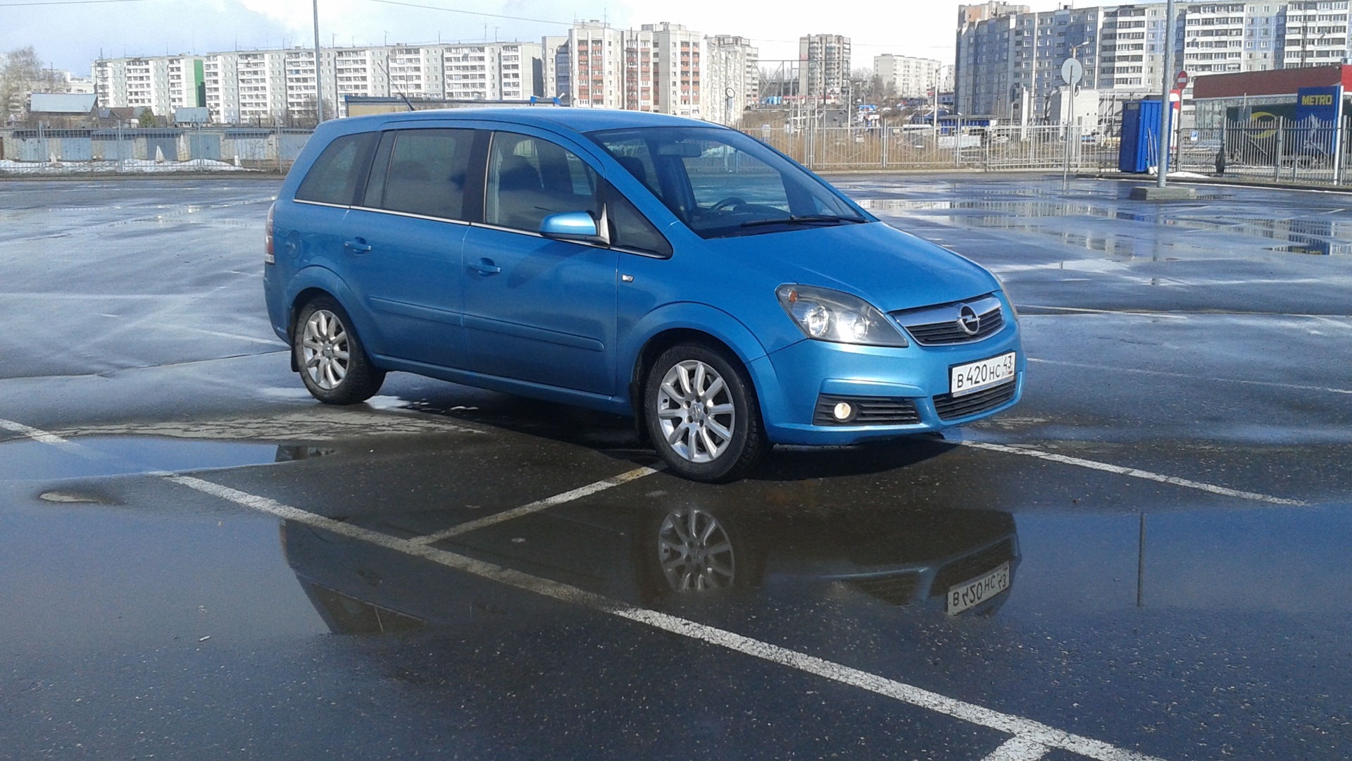 Opel Zafira B 1.9 бензиновый 2005 | 1.9 CDTI 120л.с. на DRIVE2