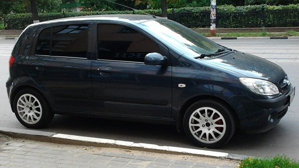 Регулировка фары — Hyundai Getz, 1,6 л., 2007 года | поломка | DRIVE2