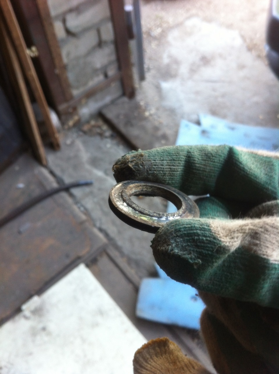 Замена левого ступичного подшипника + переборка внутреннего шруса ...