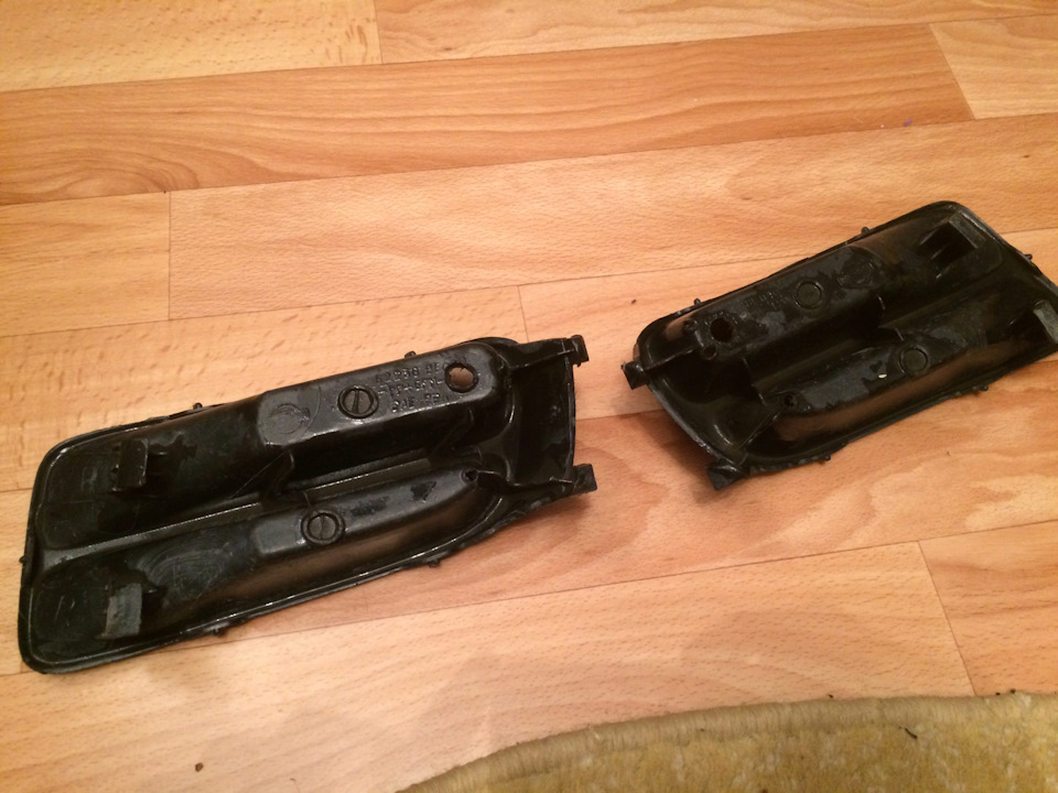 Барыга пост, заглушки под туманки — Nissan Bluebird (U14), 1,8 л, 2001 ...