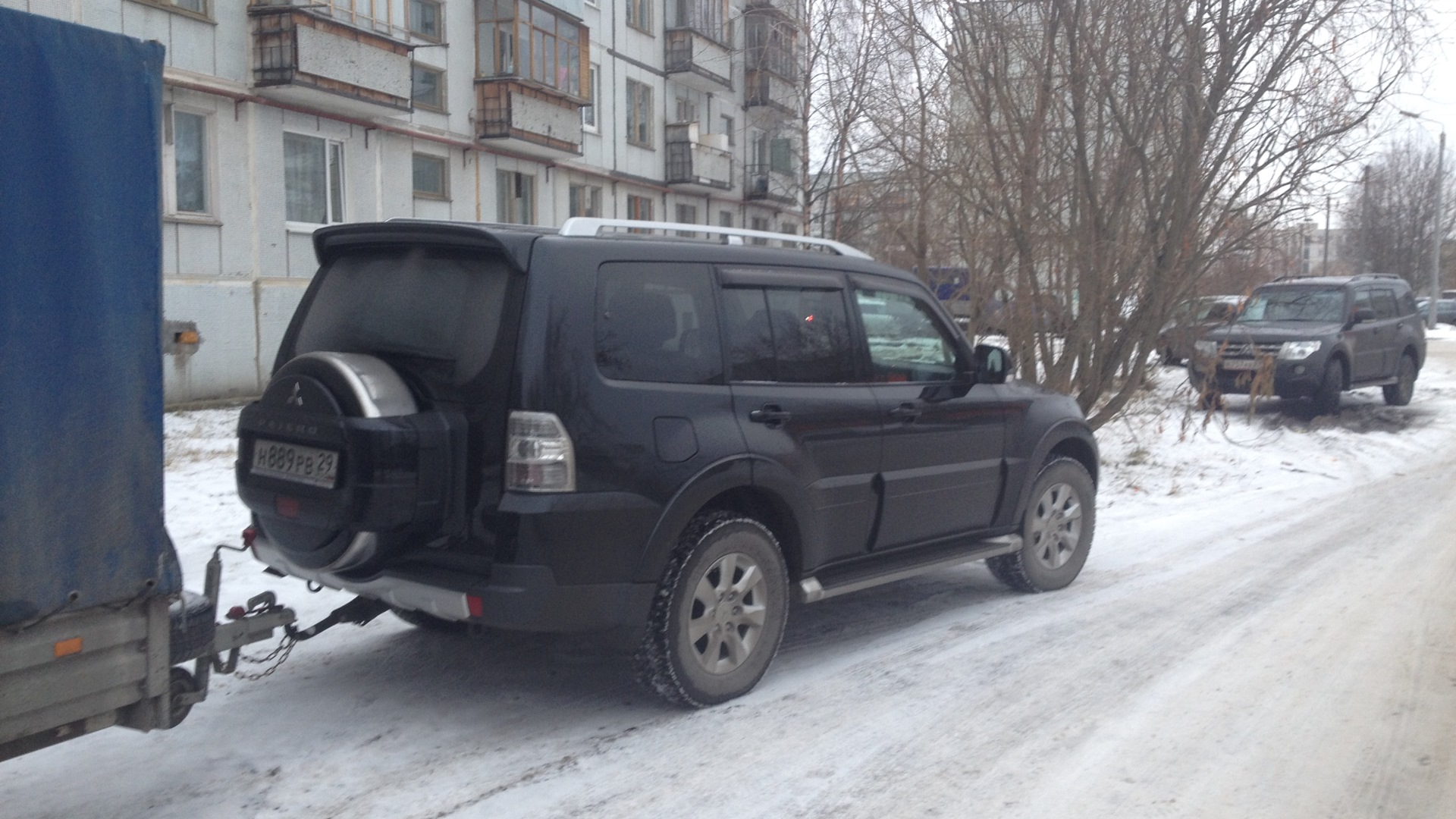 Mitsubishi Pajero (4G) 3.2 дизельный 2008 | Танк ТД-3,2 на DRIVE2