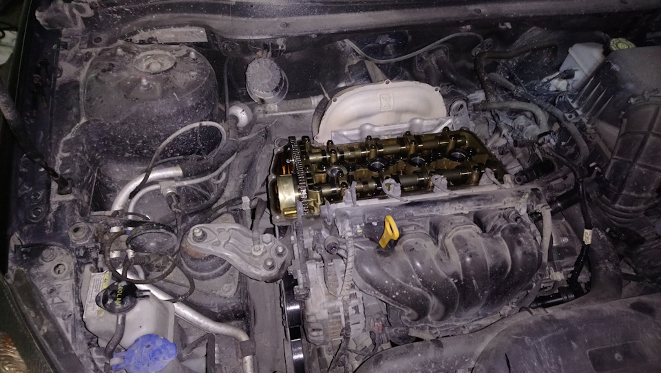 Цепь ГРМ — KIA Pro_Ceed, 1,6 л, 2008 года | плановое ТО | DRIVE2