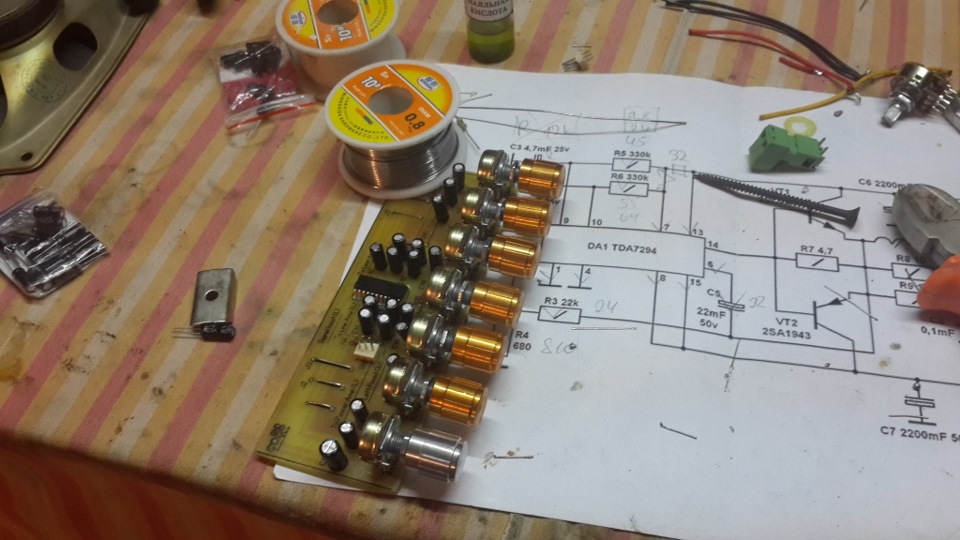 Ремонт усилителя своими руками