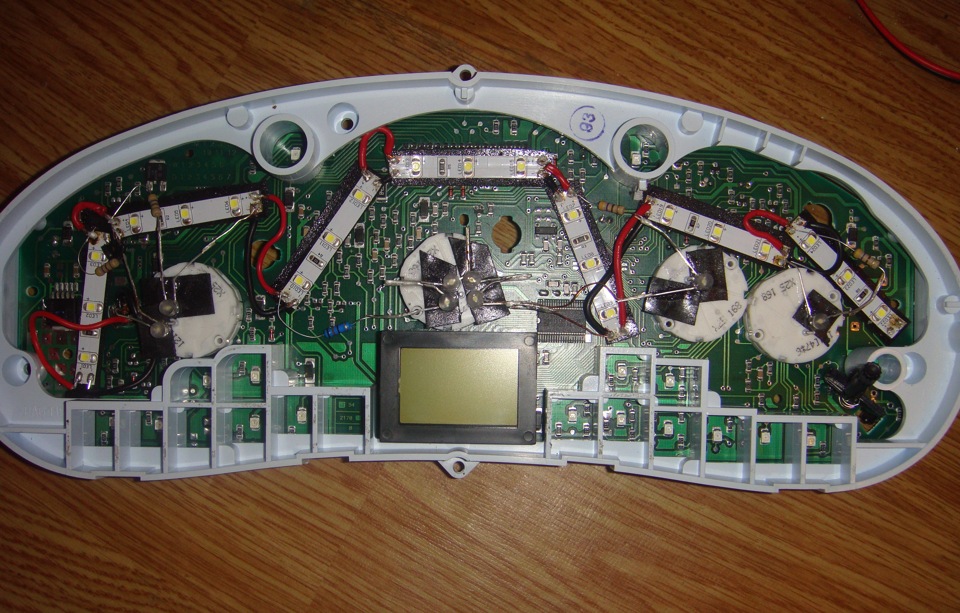 Пересвет салона. Часть 3.1. Доработка приборки и печки. — Lada Калина ...