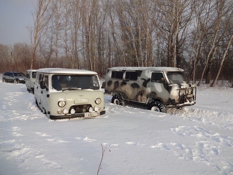 Особенности вождения уаз буханка зимой