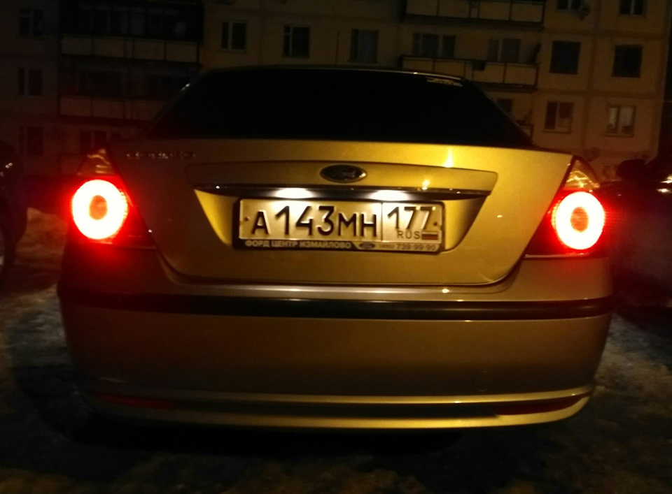 Светодиоды в задние габариты. — Ford Mondeo III, 2 л, 2006 года ...