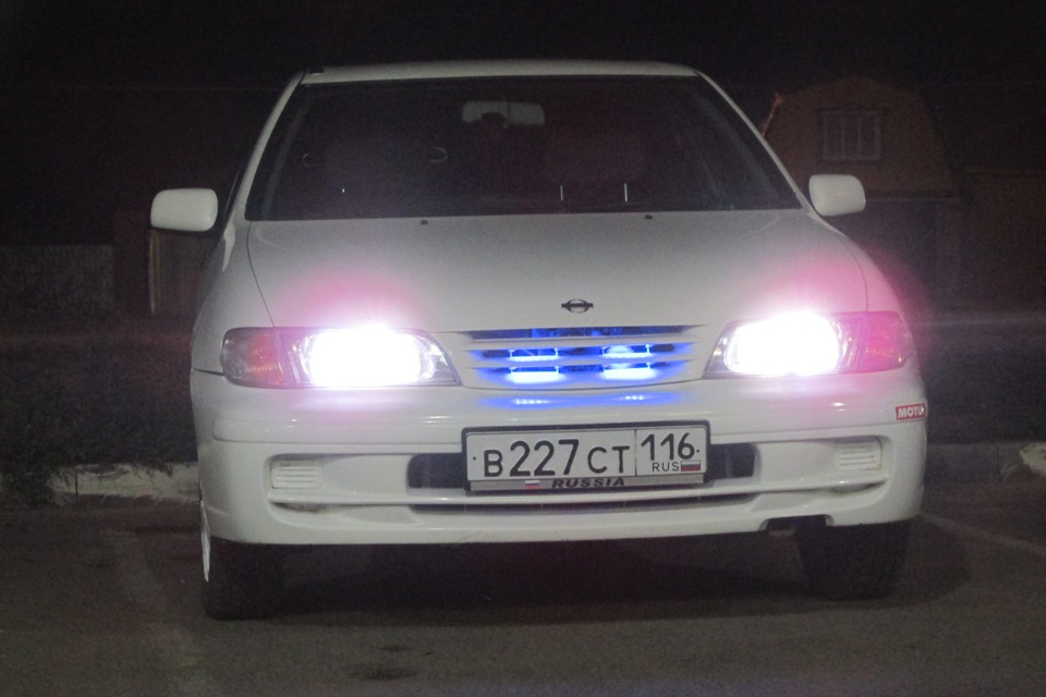 Поставил подсветку решетки радиатора. — DRIVE2