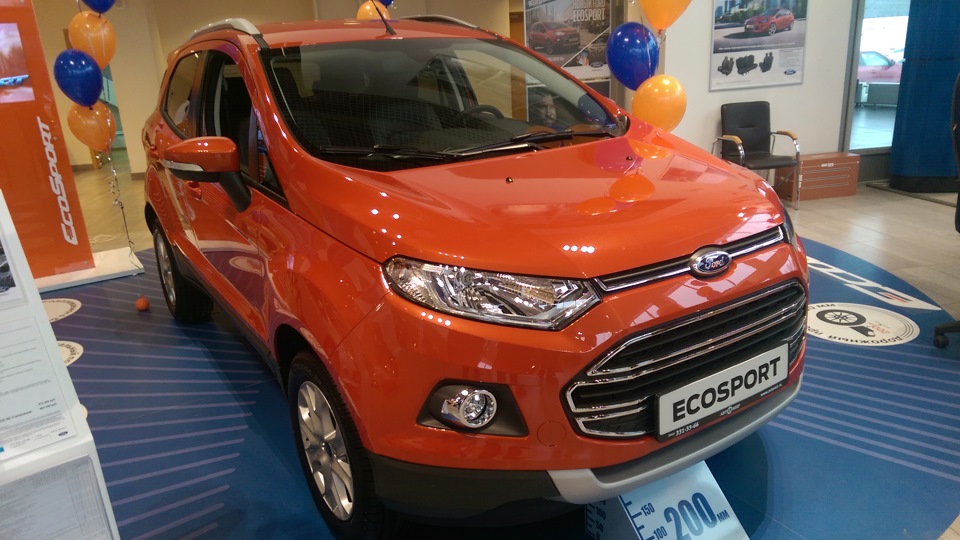 ford ecosport 2014 двигатели