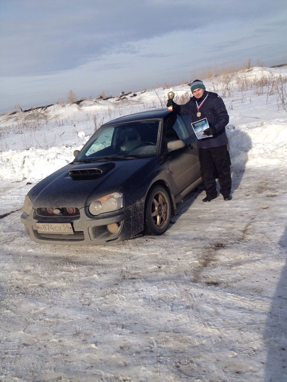 Зимние синхронно-кольцевые гонки 3 этап — Subaru Impreza WRX (GD, GG ...