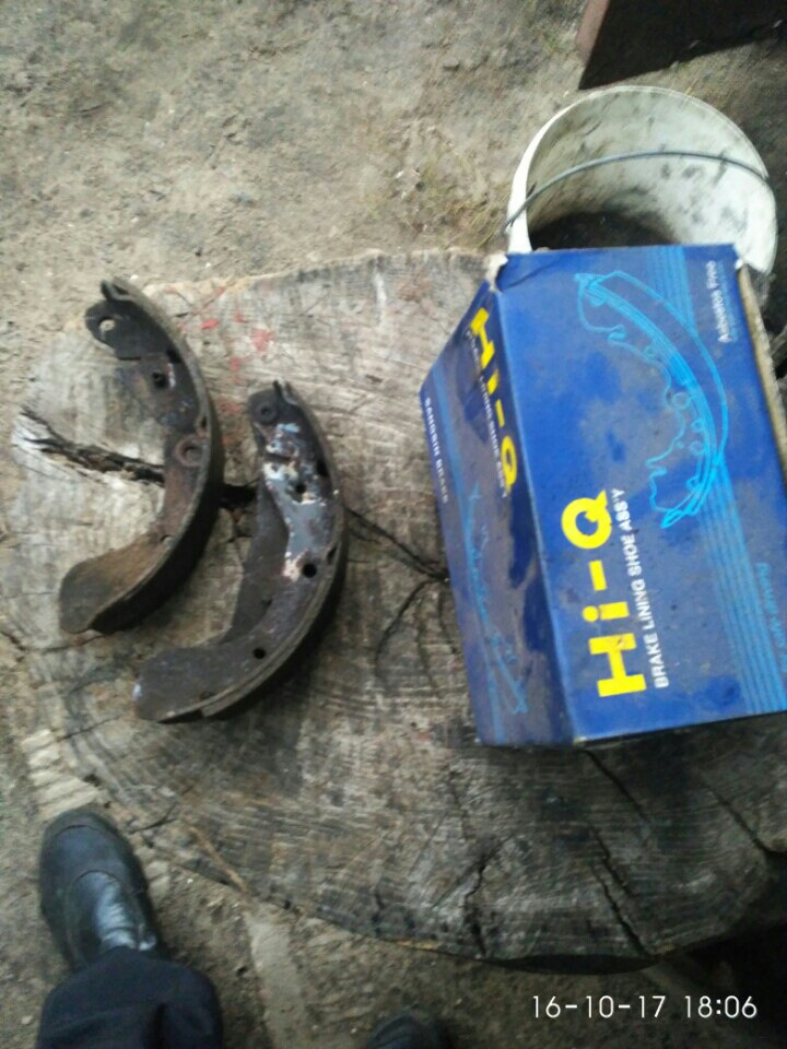 Ревизия задних тормозов и замена шахты магнитолы — Daewoo Lanos, 1,5 л ...