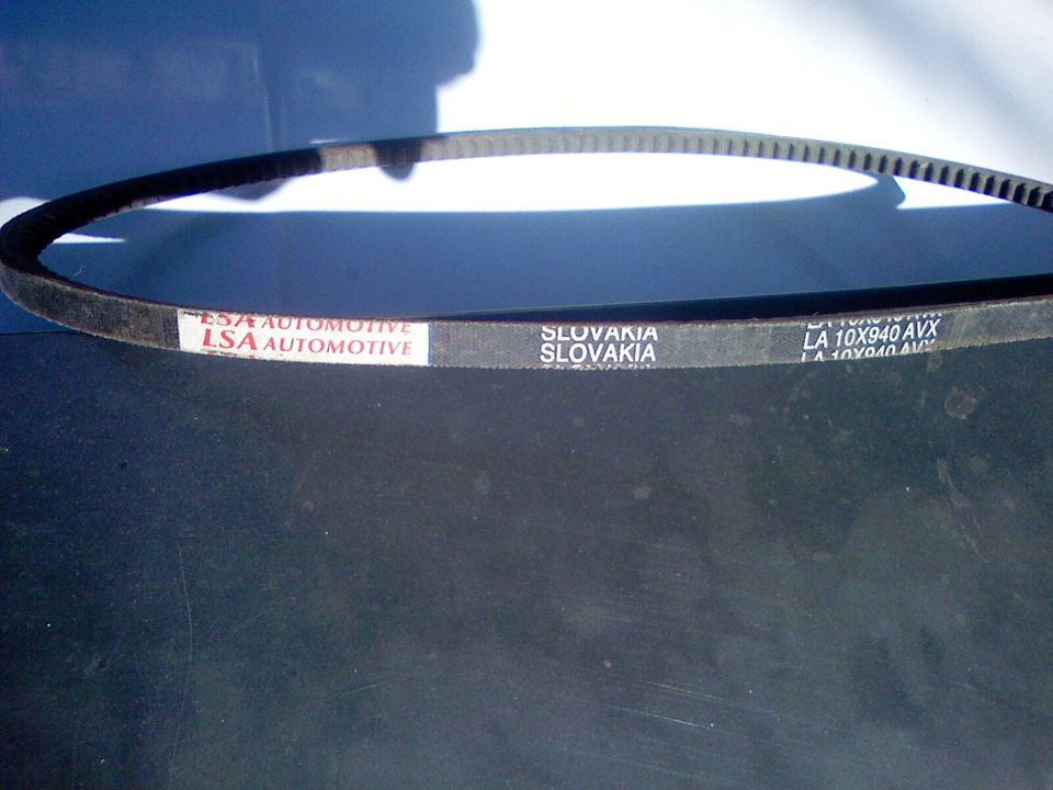 Ремень генератора и личинка замка — Lada 2106, 1,6 л, 1981 года ...