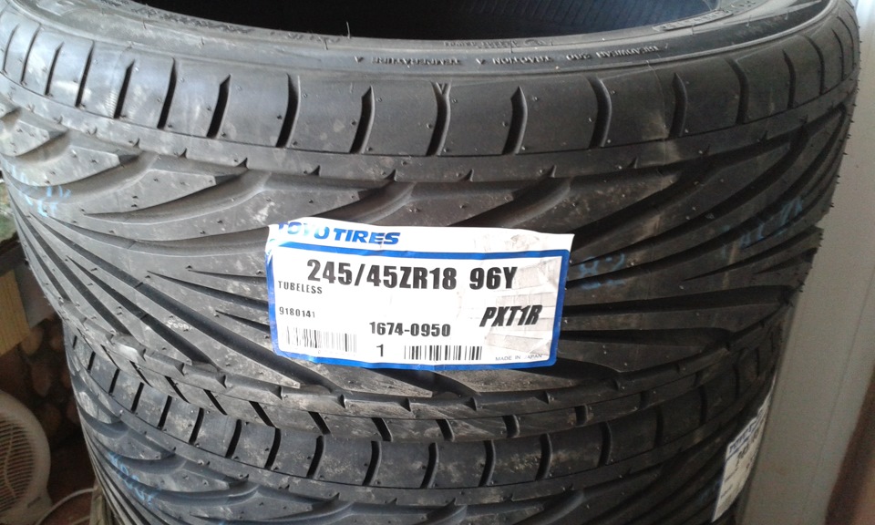 Лето TOYO PROXES T1R 245\45\R18 — DRIVE2