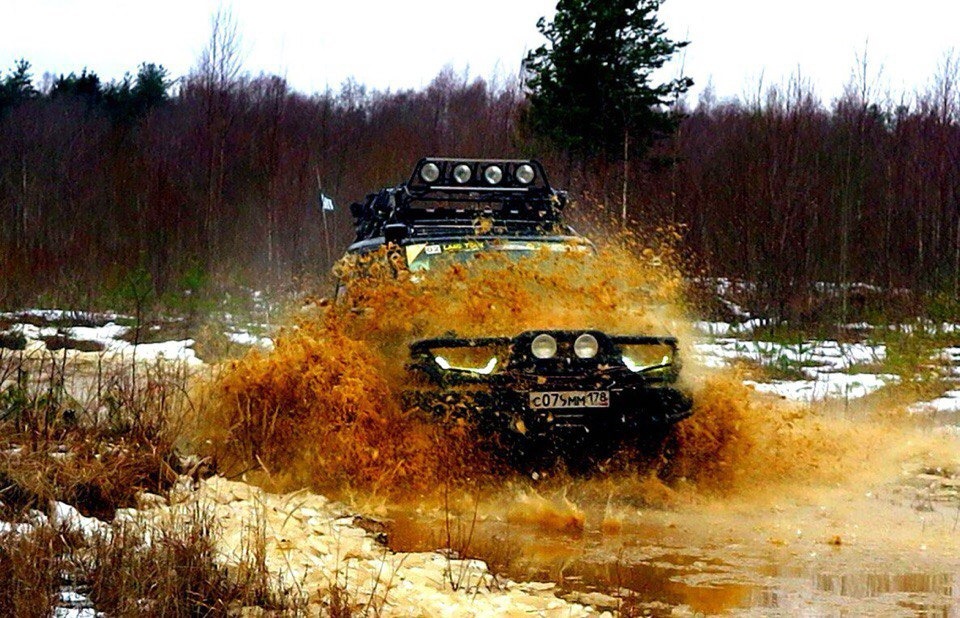 уаз patriot off-road по бездорожью