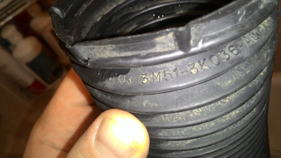 потек правый передний амортизатор — Ford Focus II Hatchback, 1,6 л ...