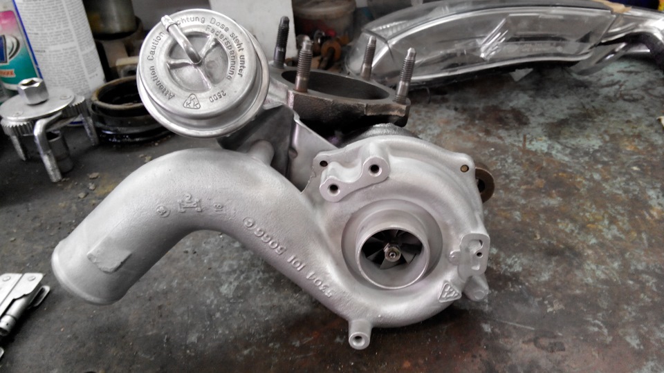 Ребилд турбины k04 — Skoda Octavia Mk1, 1,8 л., 2003 года | визит на ...