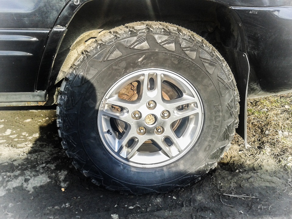 Kumho KL71 почти в стандарте 245*75*16 рулит отлично! Переобулся