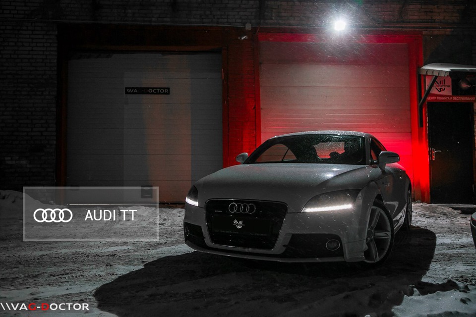 Техническое обслуживание и замена масла в DSG на автомобиле AUDI TT ...