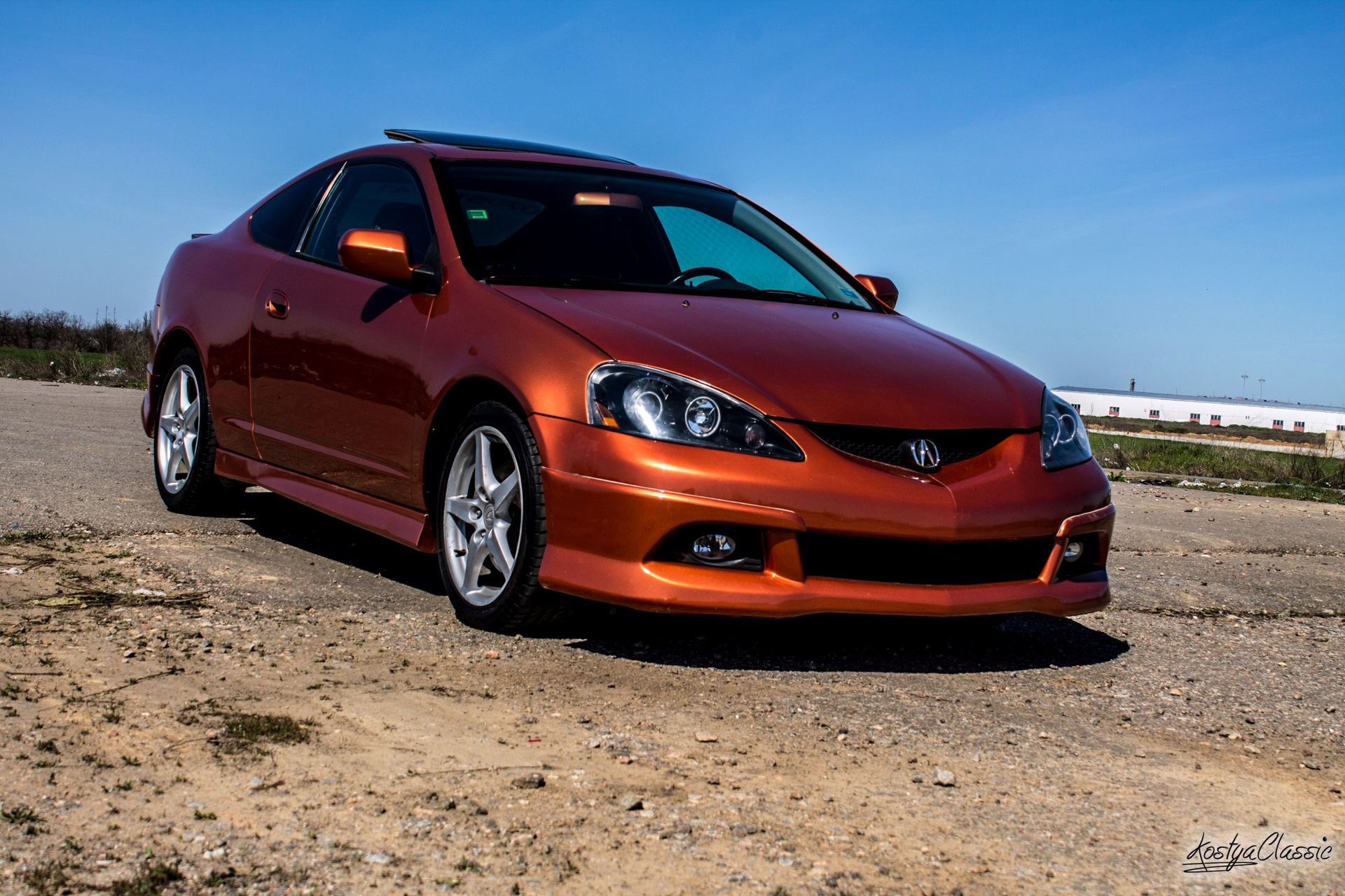 Acura RSX розовая