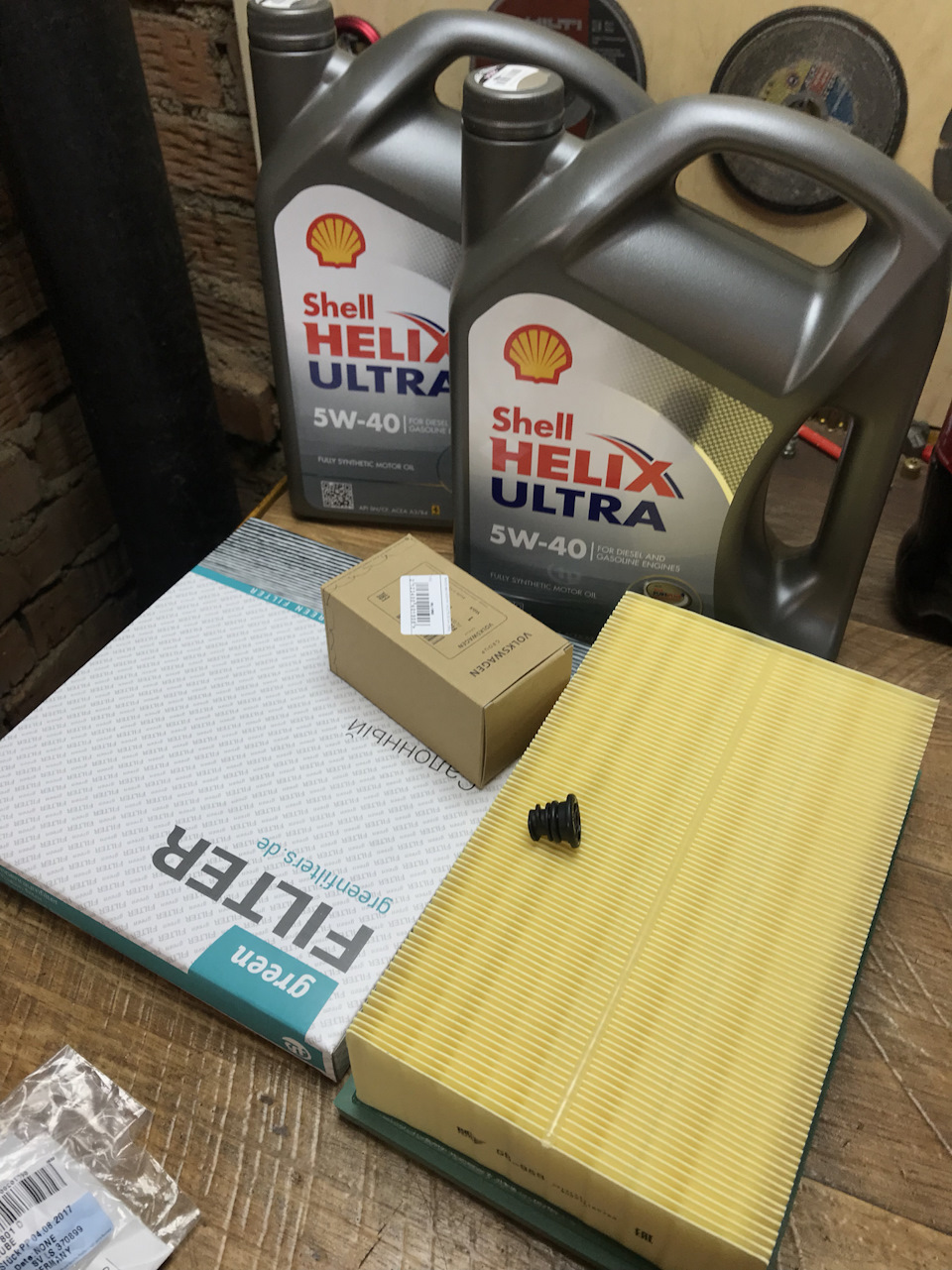 Замена масла через щуп и чистка маслоотделителя. — Skoda Octavia Combi ...